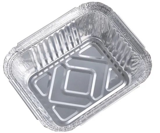 No.2 aluminum foil container with lid
