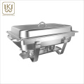 Chafing Food Warmer OEM stainless steel gold buffet equipment chafer food warmer Manufactory