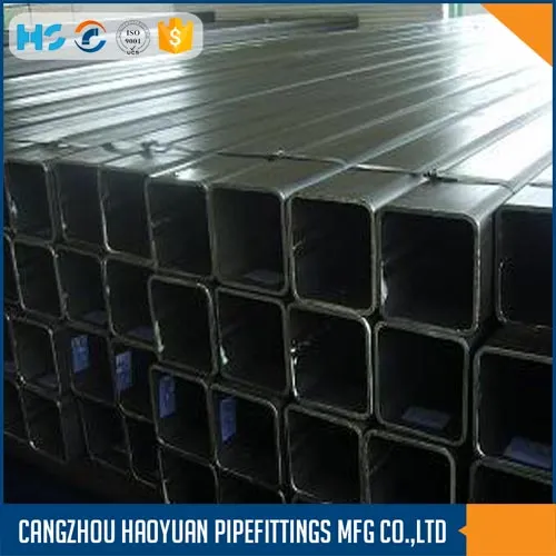 Hot Galvanized Square Steel Pipe 60 X60 sch40