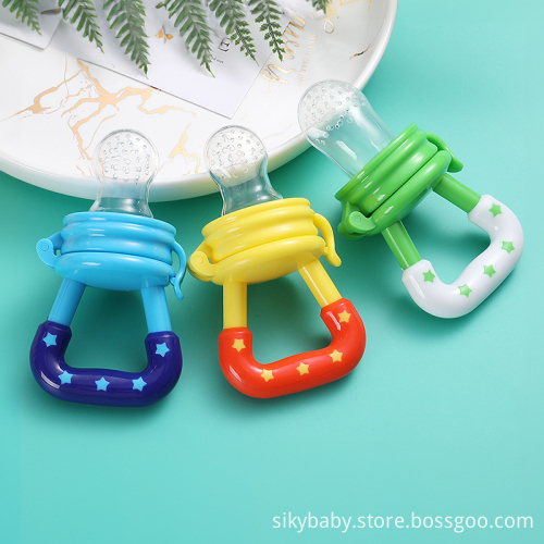Customized Hot BPA-Free Chewable Silicone Baby Teether Toys Set