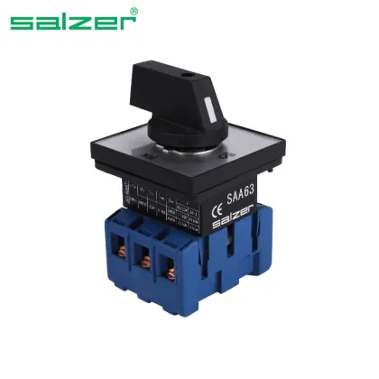 Salzer CE Approved Rotary Switches: OFF-ON