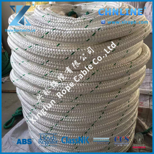 Nylon double braid rope/ nylon overbraid rope/ overbarid nylon rope