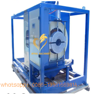 Pipe cutting machine for PVC plastic pipes