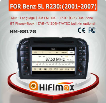 HIFIMAX WIN CE 6.0 Car DVD Player For Mercedes Benz SL R230 2001-2007 Car DVD GPS Navigation System