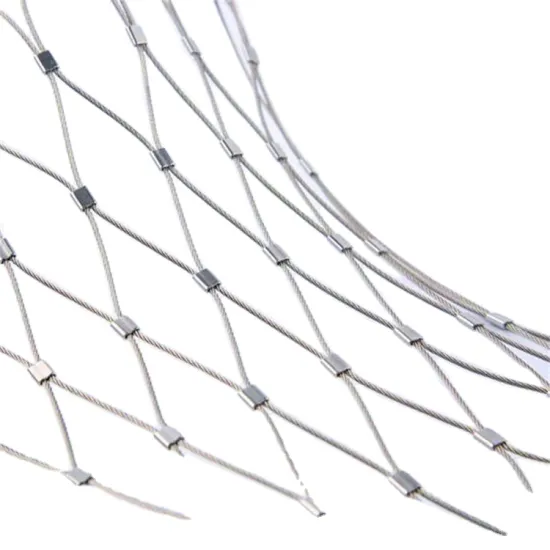 Giant Rope Mesh for Aviaries and Rockfall Barriers