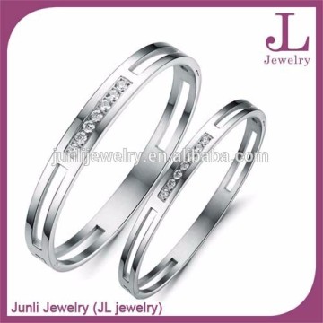 His And Hers Stainless Steel Couple Bangle For Lovers