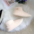 Innenwinter -Slipper -Stiefel warme, fuzzy Socken