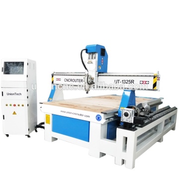 4 Axis CNC Router 1325: Wood Router for 3D Carving and Engraving