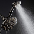 Matt Black Retractable Shower Head Hardware Systems