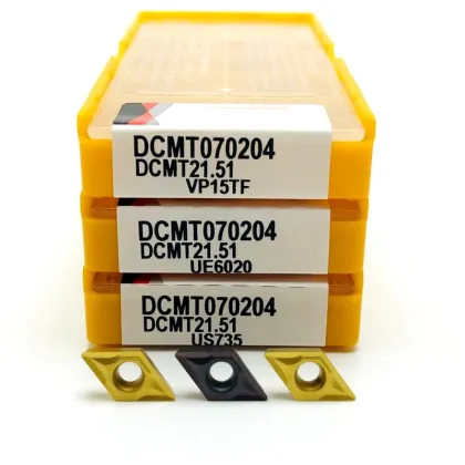 Carbide tool DCMT070204 US735 outer metal turning tool turning tool lathe milling machine CNC tools DCMT 070204 milling cutter