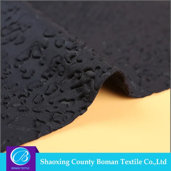 Cheap fabric supplier Top-end Fancy Stretch embossed sportswear fabric