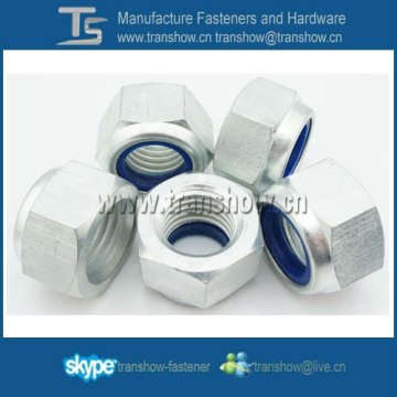 DIN985 DIN982 standard nylon insert hex nut