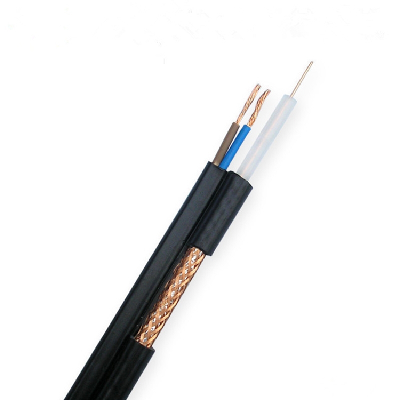90s500ft 800 Cctv Cable Coaxial Cable Coax Cable Bnc Cable Cctv Pre Made Cable Dc Power Splitter