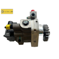 Excavator main engine fuel pump