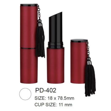 Emballage de rouge à lèvres en plastique cosmétique