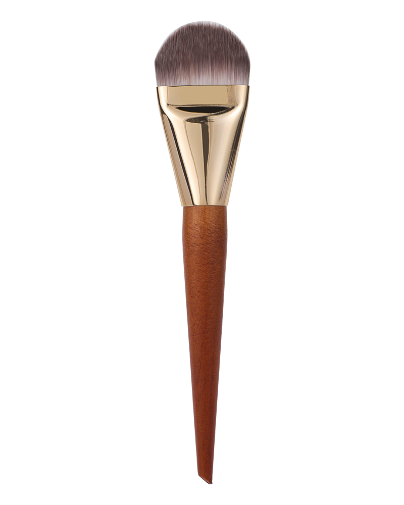 different quality foundation brush, nyln hair, makeup brush