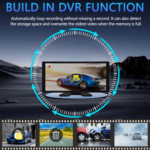 10.36 inch 5 channel Vehicle monitoring system BSD/ADAS