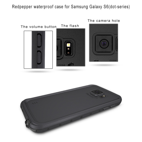 Waterproof phone case for Samsung s6 edge