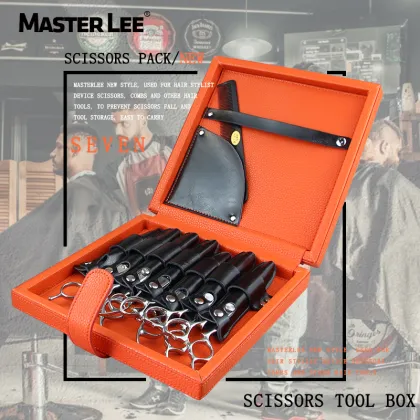 Masterlee Hairdressing Scissors with PU Leather Case