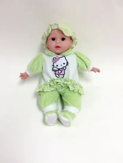 16" Printing clothes vinyl baby doll