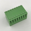 Double rows pluggable PCB male terminal block