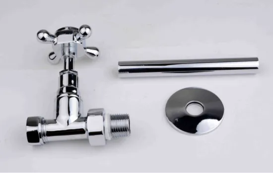 High quality brass steam heat valve chrome plate