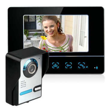 Rain-proof 7 Inch Touch Screen Adjustable Lens Video Doorphone PY-811MF11DVR