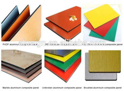 ALUSIGN ACP coating PPG and Becker PVDF