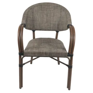 Stackable Wicker Rattan Starbuck Coffee Dining Chairs