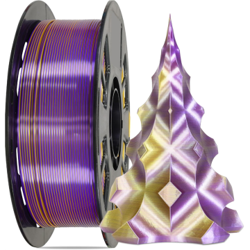 Silk Warna Ganda PLA 3D Printer Filamen Koeks