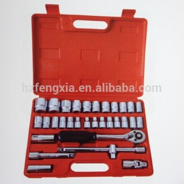 32pcs 1/2"DR socket tool set CRV