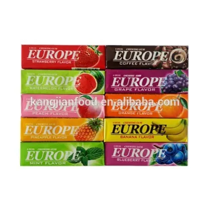 Europe chewing gum