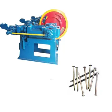 High Speed Stainless Steel Spiral Nail Making Machine For Sale