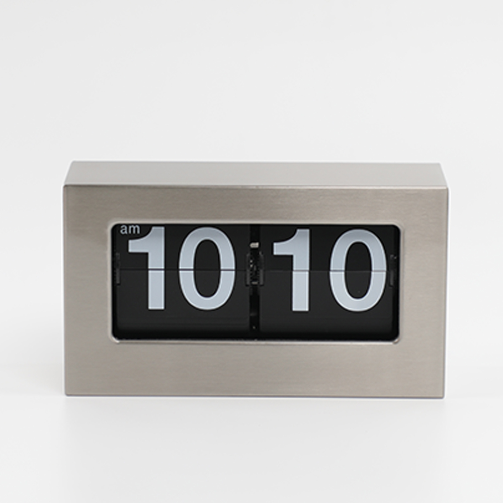 Metal Flip Down Clock