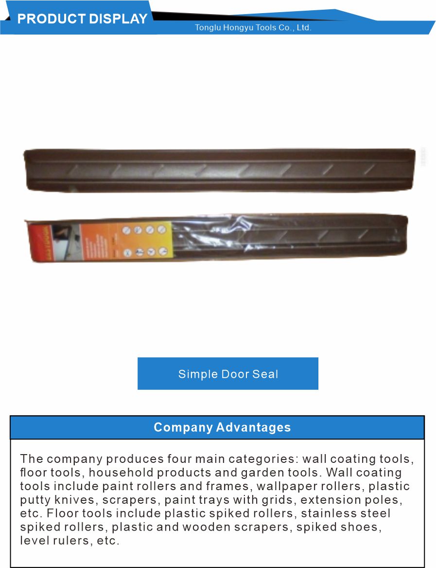 door bottom seal 90cm foam pe