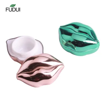Empty Plastic Lip Shape Lip Balm Tube