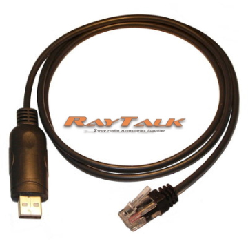RIB-Less RS-232 Programming Cable for Motorola GM340 and Similar Radios