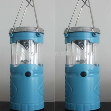 Solar camping hand pressing flashlight