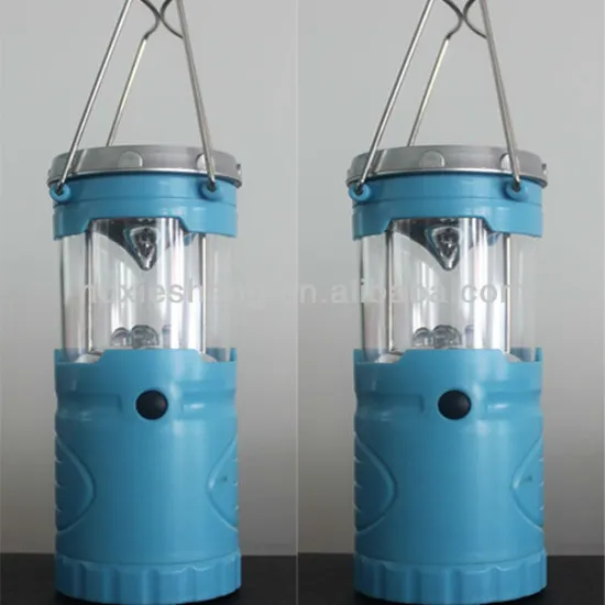 Solar camping hand pressing flashlight