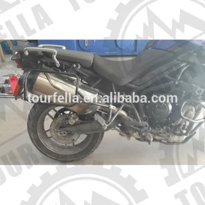 Pannier system 41L ( Remus Exhaust ) for Triumph ,Black