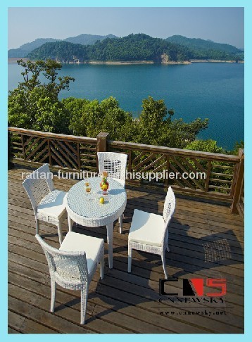 Outdoor Leisure Furniture Wicker Dining Sets 