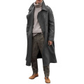 Herren lagen langen Trenchcoat