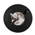 Luxury Black Bicycle Table Flip Clock