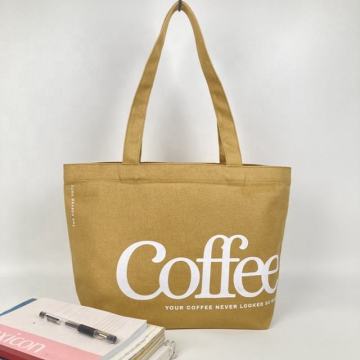Brown Canvas Bags With Pocket