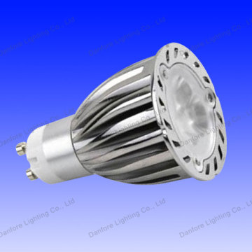 3X2w Dimmable LED Spotlights with MR16 GU10 Base Optional