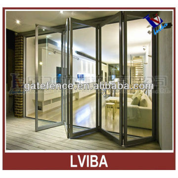 Modern no rust aluminium folding doors