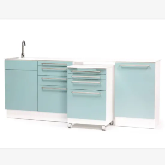 Dental cabinet for plastic surgery