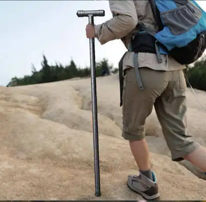 Multifunctional Climbing Stick Outdoor Self-defense Stick