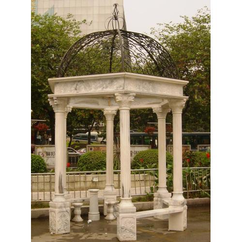 Gazebo de sculpture sur pierre