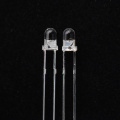 3mm 495nm LED 45 Degree Lens Clear Water